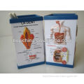 PVC pen holder with 3d medical chart for Pharmaceutical company